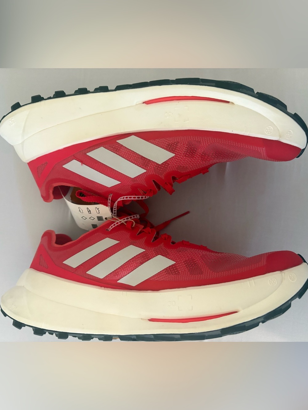 Adidas Men’s Terrex Agravic Speed Ultra trail running shoes in the "Pure Ruby - Picture 11 of 12